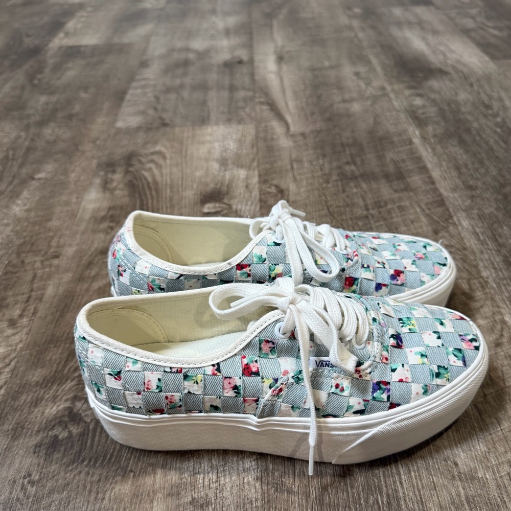Vans Authentic Stackform Woven Floral/Multi Shoes… - image 2